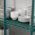 Thumbnail image #3 for Eagle QuadPlus Solid Green Polymer Shelf Mat, 54 x 21 Inches, with QuadTruss Wire Frame