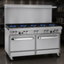 Thumbnail image #3 for Southbend Ultimate 60-Inch Commercial Gas Restaurant Range with 6 Open Burners, 24-Inch Griddle/Broiler, Standard Oven, and Convection Oven
