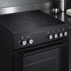 Thumbnail image #4 for Summit Commercial Summit Appliance REXT24BL 24-Inch Black Smooth-Top Electric Convection Range with Ceramic Glass Cooktop