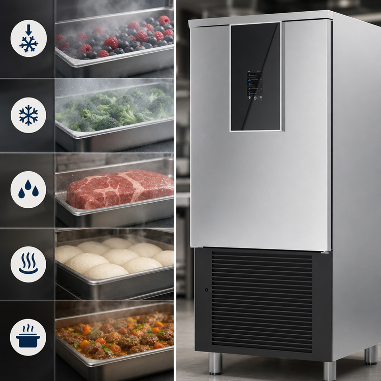 Product image #3 for Victory Refrigeration 16-Pan Reach-In Multi-Function Blast Chiller/Freezer Cabinet