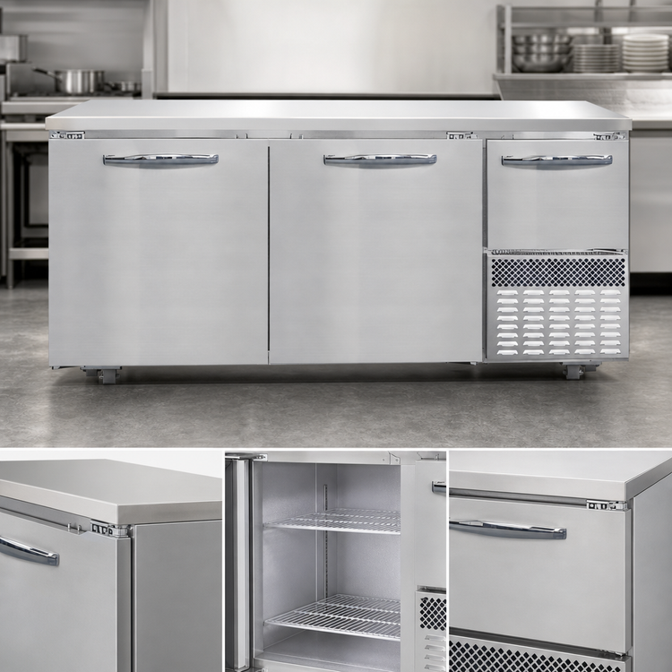 Product image #3 for Continental Refrigerator FA68N-U 68" Undercounter Freezer Base