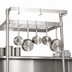 Thumbnail image #3 for BK Resources 72-Inch Add-On Pot Rack Bar for APU-72 with 12 Stainless Steel Hooks