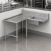 Thumbnail image #3 for Pro-Bowl L-Shaped Island Soiled Dishtable with 20-Inch Pre-Rinse Sink Bowl, Left-to-Right Operation