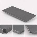 Thumbnail image #3 for John Boos EBWS-2436 36-Inch x 24-Inch Welded 18-Gauge 300 Series Stainless Steel Intermediate Shelf for Enclosed Base Tables