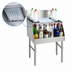 Thumbnail image #3 for Advance Tabco Prestige 48-Inch Stainless Steel Bar Ice Bin with 10-Circuit Cold Plate