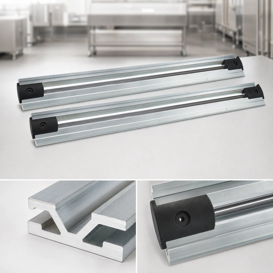 V-Groove Aluminum Tracks