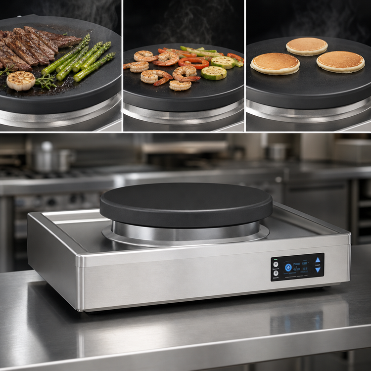 Product image #4 for Evo Centric 20E 20" Electric Countertop Cooktop with Case