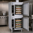 Thumbnail image #3 for Southbend (Middleby) Southbend Steam SIRIUS II-8-SB Boilerless Gas Convection Steamer, 2 Compartments, 4-Pan Capacity per Compartment