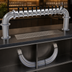 Thumbnail image #3 for Glastender Pipe Pass-Thru Countertop Air-Cooled Stainless Steel Draft Dispensing Tower with 12 Faucets