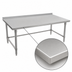 Thumbnail image #3 for John Boos Stallion 48-Inch x 30-Inch Stainless Steel Work Table with Safety Edge and Rear Up-Turn