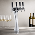 Thumbnail image #3 for Perlick Panther Style 4-Faucet Chrome Wine Dispensing Kit
