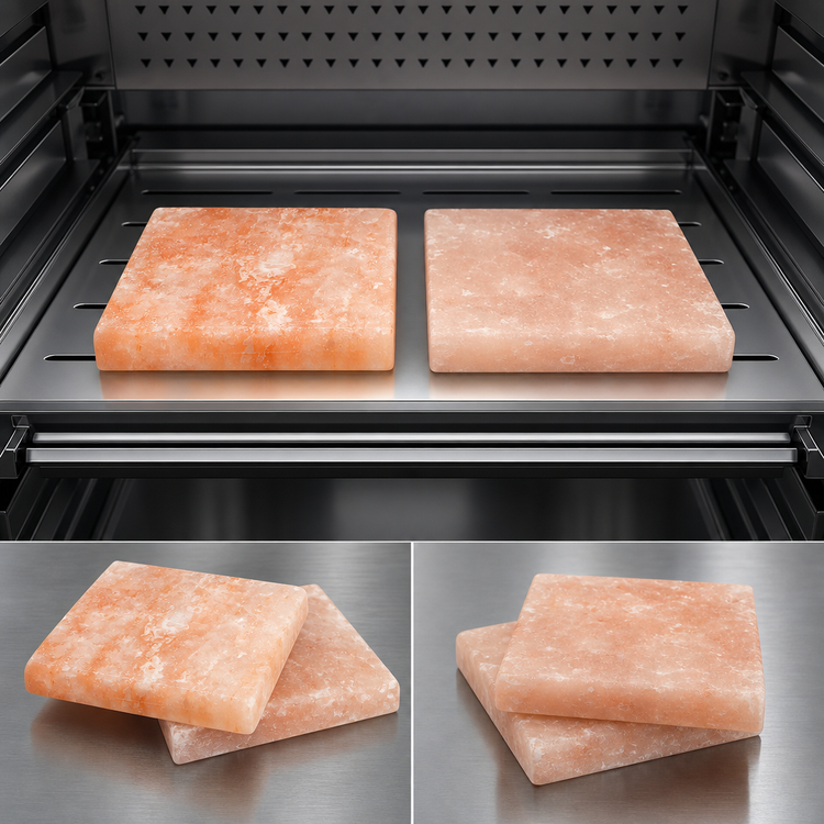 Product image #3 for DRY AGER SALTAIR 2-Piece Natural Crystal Salt-Block Set for UX 750 PRO (S) Curing Cabinet