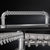 Thumbnail image #3 for Pipe Pass-Thru Countertop Air-Cooled Draft Dispensing Tower with 16 Stainless Steel Faucets