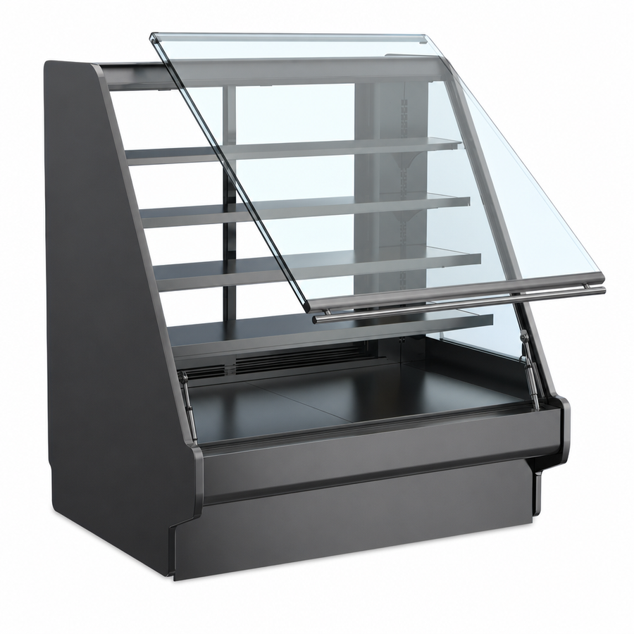 Flat Angled Lift-Up Front Glass