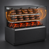 Thumbnail image #3 for Reveal Heated Self-Service Countertop Hot Food Display Case, 47-3/4 Inch Wide, Convection Heat