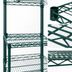 Thumbnail image #4 for Advance Tabco Special Value Heavy Duty Wire Shelf, 54 Inch x 18 Inch, Green Epoxy Coated