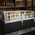 Thumbnail image #3 for Glastender GDU-24X108 Back Bar Glass Ice Display Unit, 108 Inch W x 24 Inch D x 9 Inch H