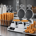 Thumbnail image #3 for Waring Commercial Double Countertop Waffle Cone Maker with Non-Stick Plates