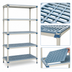 Thumbnail image #3 for MetroMax i 5-Tier Open Grid Polymer Starter Shelving Unit, 30