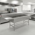 Thumbnail image #2 for Spec-Master FFN2760-3-24-14/3 Three-Compartment Flush Front Stainless Steel Sink with Left & Right Drainboards