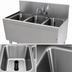 Thumbnail image #3 for Advance Tabco Prestige Supreme 3-Compartment Underbar Sink Unit with Splash-Mount Faucet