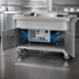 Thumbnail image #3 for Director's Choice DCS2-CFUR 36-Inch 2-Pan Mobile Refrigerated Cold Food Unit with Standard Depth Pan