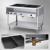 Thumbnail image #3 for Vollrath ServeWell® 2-Well Stationary Hot Food Table with Open Shelf Base and Cutting Board