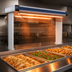 Thumbnail image #3 for Hatco Glo-Ray Designer Dual Infrared Strip Heater, 75.5-Inch Wide, 3-Inch Spacing, High Watt, Aluminum