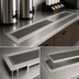 Thumbnail image #3 for BK Resources BK-URTR-60 60-Inch Flush-Mount T-304 Stainless Steel Urn Trough with Removable Drip Plate