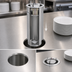 Thumbnail image #3 for Director's Choice Drop-In Unheated Open Dish Dispenser for Round Plates, Up to 5-Inch Diameter
