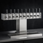 Thumbnail image #3 for Perlick Corporation 4006S10B 10-Faucet Glycol-Cooled Countertop Tee Draft Beer Tower, Stainless Steel