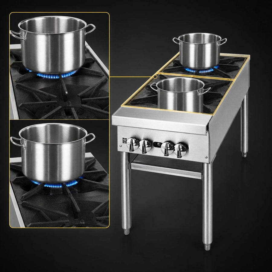 Two Burner Sections