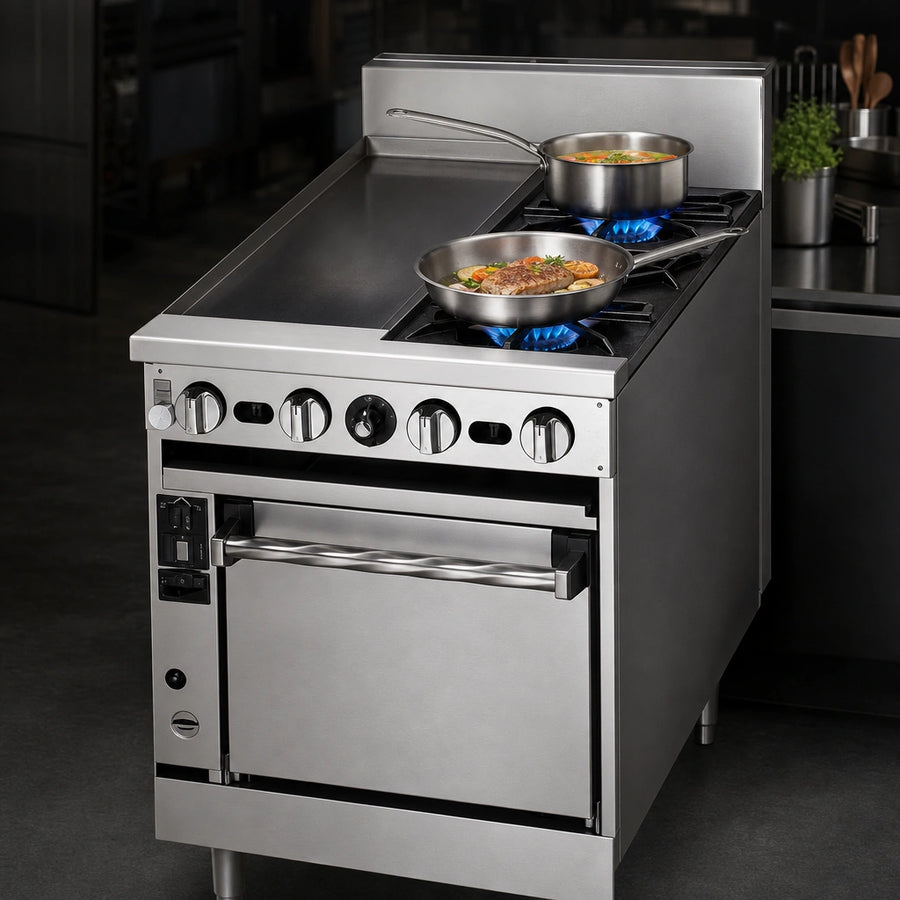Powerful Open Burners