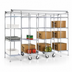 Thumbnail image #3 for Eagle Group Master Trak 8 Ft. Overhead Track Kit for High-Density Storage Systems