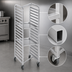 Thumbnail image #3 for Channel Heavy-Duty Nesting End-Load Aluminum Bun Pan Rack, 15-Pan Capacity, 21 x 26 x 70.25 Inches