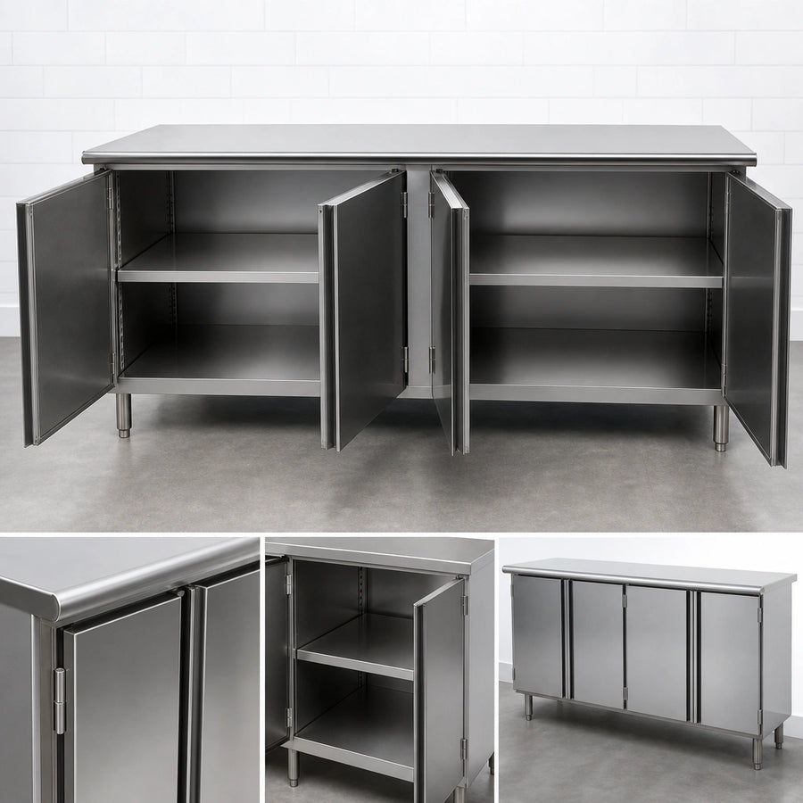 Four Hinged Doors