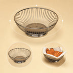 Thumbnail image #3 for American Metalcraft BSS8 8-Inch Round Stainless Steel Serving Basket Case of 24