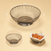 Thumbnail image #3 for American Metalcraft 8 Inch Round Stainless Steel Serving Basket