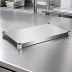 Thumbnail image #3 for John Boos SSK6-3648 48" W x 36" D 16-Gauge 300-Series Stainless Steel Work Table Undershelf