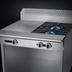 Thumbnail image #3 for Garland Cuisine Series Heavy Duty 36-Inch Gas Combination Top Range with 2 Open Burners, Right 18-Inch Even Heat Hot Top, and Storage Base