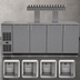 Thumbnail image #3 for Glastender C1FB92-DD One-Zone Front-Serviced Bar Profile Draft Beer Dispensing Cooler, 92-Inch, Four-Section