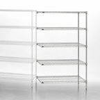 Thumbnail image #3 for Metro Super Erecta 5AN537C 36"W x 24"D x 74"H Chrome-Plated 5-Shelf Add-On Wire Shelving Unit