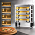 Thumbnail image #3 for PizzaMaster PM 724ED 4-Deck Electric Pizza Deck Oven with Ceramic Clay Stones