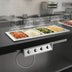 Thumbnail image #2 for Randell 9560-6AWF Drop-In Electric Hot Food Well Unit with Auto Water Fill - 6 Pan Capacity