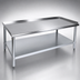 Thumbnail image #3 for John Boos Stallion 72 Inch x 30 Inch Stainless Steel Equipment Stand with Adjustable Undershelf