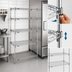 Thumbnail image #3 for Metro Super Adjustable Super Erecta 5-Shelf Chrome Plated Starter Wire Shelving Unit, 24