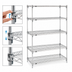 Thumbnail image #3 for Metro Super Erecta Super Adjustable Chrome-Plated Wire Shelving Starter Unit, 60