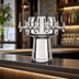 Thumbnail image #3 for Micro Matic Mushroom 6-Faucet Stainless Steel Countertop Glycol-Cooled Draft Beer Tower