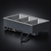 Thumbnail image #3 for Vollrath Three-Well Full-Size Electric Drop-In Hot Food Well with Thermostatic Controls, Wet Operation, Manifold Drain, 208V