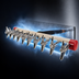 Thumbnail image #3 for Kool-Rite 10-Faucet Short-Shank Glycol-Cooled Draft Tower Insert Module, 30-Inch Wall Mount
